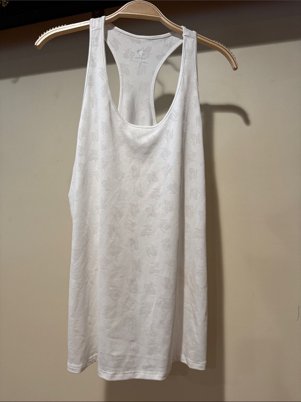 White Racerback Tank Top - Lightweight Everyday Layer